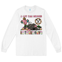 White easter a lot can happen in three days Long Sleeve Tee - AdoDesignShop