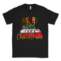 Black merry christmas Classic Tee - CowhideDigitalArt