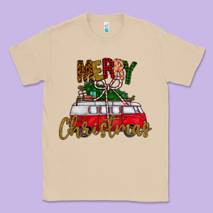 Merry Christmas Classic Tee Designed By Cowhidedigitalart
