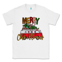 White merry christmas Classic Tee - CowhideDigitalArt