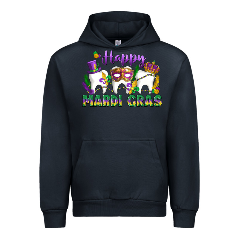 Mardi Gras Celebration With Teeth Urban Hoodie by LillyAllenDesigns | Teevron