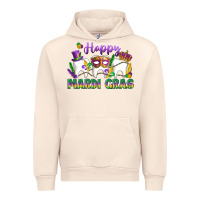 Sandshell mardi gras celebration with teeth Urban Hoodie - LillyAllenDesigns