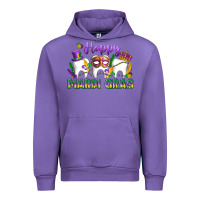 Tulip mardi gras celebration with teeth Urban Hoodie - LillyAllenDesigns