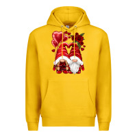 Lemon valentines day gnomies Premium Hoodie - NancyCooperArtShop