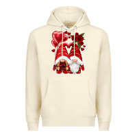 Sandshell valentines day gnomies Premium Hoodie - NancyCooperArtShop