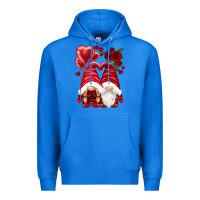 True Royal valentines day gnomies Premium Hoodie - NancyCooperArtShop