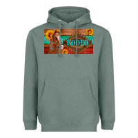 Sage aztec horse cactus and sunflowers license plate template Heavyweight Hoodie - Artiststas