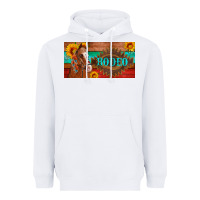 White aztec horse cactus and sunflowers license plate template Heavyweight Hoodie - Artiststas