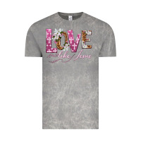 Cloud Rock love like jesus Vintage Tee - texasbilliewilder