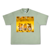 Oil Green bumble bee gnomes Urban Heavy Tee - Zillion Design Studio