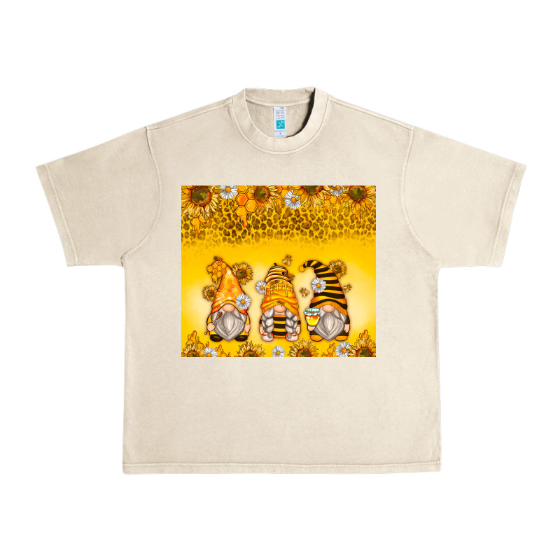Bumble Bee Gnomes Urban Heavy Tee by Zillion Design Studio | Teevron