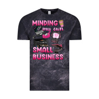 Cloud Black minding my own small business Vintage Tee - texasbilliewilder