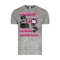 Cloud Rock minding my own small business Vintage Tee - texasbilliewilder