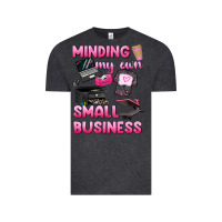 Vintage Black minding my own small business Vintage Tee - texasbilliewilder