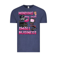 Vintage Denim minding my own small business Vintage Tee - texasbilliewilder