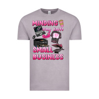Vintage Zinc minding my own small business Vintage Tee - texasbilliewilder
