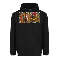 Black (preview)western turquoise gemstone horse cowhide leopard floral backg Heavyweight Hoodie - Artiststas
