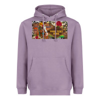 (preview)western Turquoise Gemstone Horse Cowhide Leopard Floral Backg Heavyweight Hoodie | Teevron