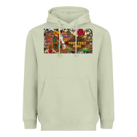 Matcha (preview)western turquoise gemstone horse cowhide leopard floral backg Heavyweight Hoodie - Artiststas