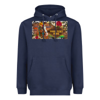 Navy (preview)western turquoise gemstone horse cowhide leopard floral backg Heavyweight Hoodie - Artiststas