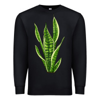 Black snake plant Premium Sweatshirt - LillyAllenDesigns