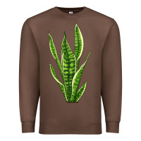 Chestnut snake plant Premium Sweatshirt - LillyAllenDesigns