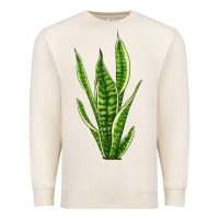 Sandshell snake plant Premium Sweatshirt - LillyAllenDesigns
