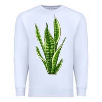 White snake plant Premium Sweatshirt - LillyAllenDesigns