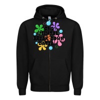 Black one mental break down later Zipper Hoodie - JahusDesignShop