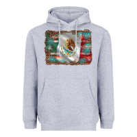 Heather Grey mexico gemstone leopard Heavyweight Hoodie - AdoDesignShop