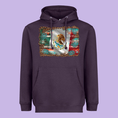Mexico Gemstone Leopard Heavyweight Hoodie Designed By Adodesignshop
