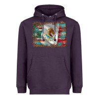 Plum mexico gemstone leopard Heavyweight Hoodie - AdoDesignShop