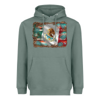 Sage mexico gemstone leopard Heavyweight Hoodie - AdoDesignShop