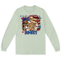 Matcha Red white boozy 4th of july Long Sleeve Tee - CowGirlArtShop