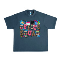 Midnight Navy office squad Urban Heavy Tee - Zillion Design Studio