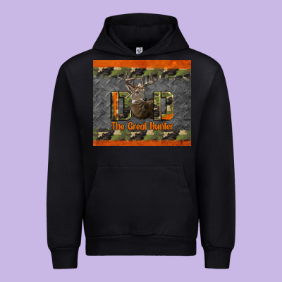 Western Dad The Great Hunter Urban Hoodie Designed By Lillyallendesigns