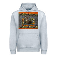 Heather Grey Western Dad The Great Hunter Urban Hoodie - LillyAllenDesigns