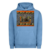 Pigment Pebble Blue Western Dad The Great Hunter Urban Hoodie - LillyAllenDesigns