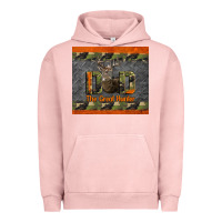 Pigment Salmon Western Dad The Great Hunter Urban Hoodie - LillyAllenDesigns