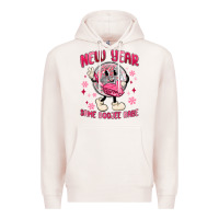 Pale Pink new year same boojee babe Premium Hoodie - MaliasSmallBusiness