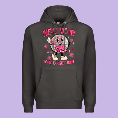 New Year Same Boojee Babe Premium Hoodie Designed By Maliassmallbusiness