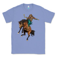 Colony Blue western horse rodeo Classic Tee - BarkalooDesign