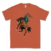 Copper western horse rodeo Classic Tee - BarkalooDesign