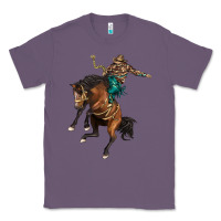 Lavender western horse rodeo Classic Tee - BarkalooDesign