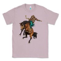 Lilac western horse rodeo Classic Tee - BarkalooDesign