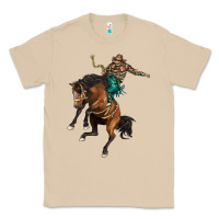 Mushroom western horse rodeo Classic Tee - BarkalooDesign