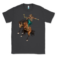 Smoke western horse rodeo Classic Tee - BarkalooDesign