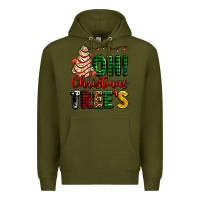 Army Green oh Christmas tree's ado Premium Hoodie - AdoDesignShop