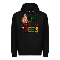 Black oh Christmas tree's ado Premium Hoodie - AdoDesignShop