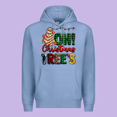 Oh Christmas Tree's Ado Premium Hoodie Designed By Adodesignshop